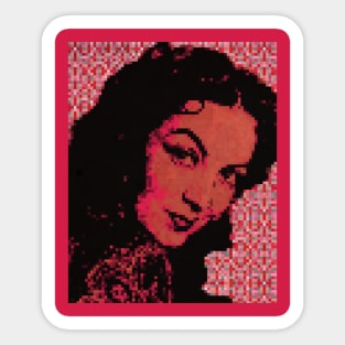 Maria Felix, Pixelart Sticker